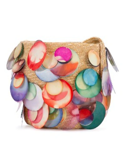 Shop Rosie Assoulin Paillette Jug Bag In Brown
