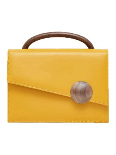 Shop Bakari Heras Handbag In Gold