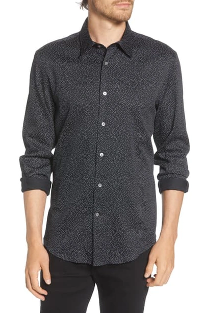 Shop John Varvatos Slim Fit Button-up Shirt In Indigo