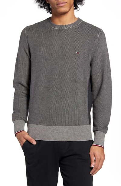Shop Tommy Hilfiger Regular Fit Sweater In Grey