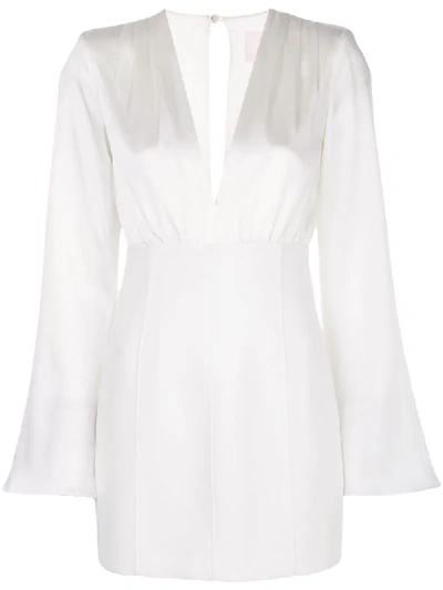 Shop Cinq À Sept Sandy Dress In White