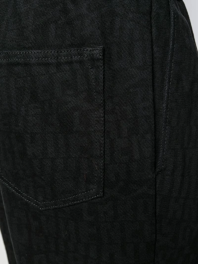 Ermenegildo Zegna Tapered-jeans Mit Kordelzug In Black