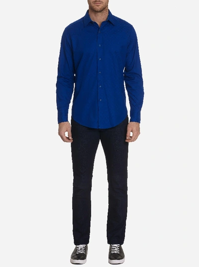 Shop Robert Graham Keaton Sport Shirt In Berry