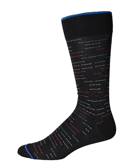 Shop Robert Graham Swift Socks In Black