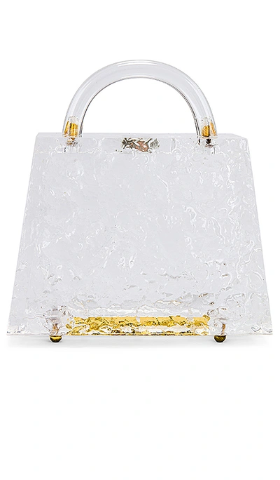 Shop Amber Sceats Mini Top Handle Bag In Clear