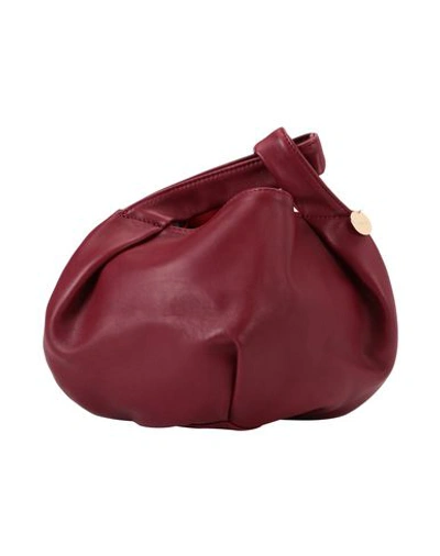 Shop Clare V Handbag In Maroon