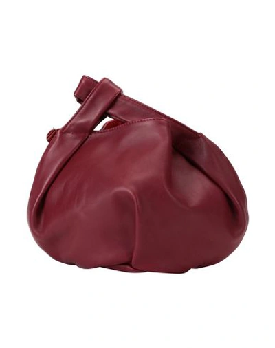 Shop Clare V Handbag In Maroon