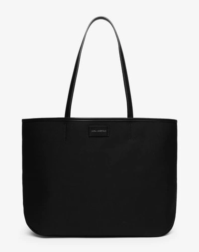Shop Karl Lagerfeld Handbags In Black