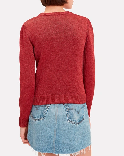 Shop Alberta Ferretti Monday Sweater In Red