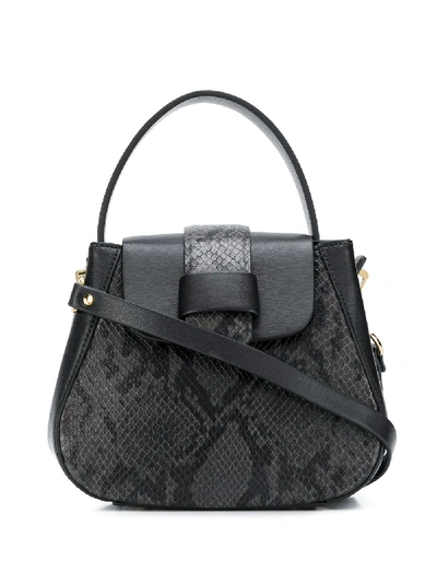 Shop Nico Giani Mini Myria Tote Bag In Black