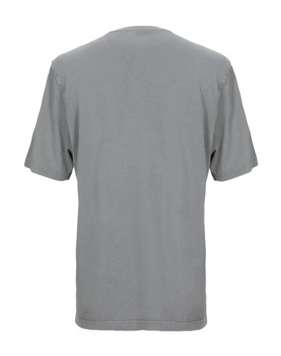 Shop Drumohr Man T-shirt Grey Size M Cotton
