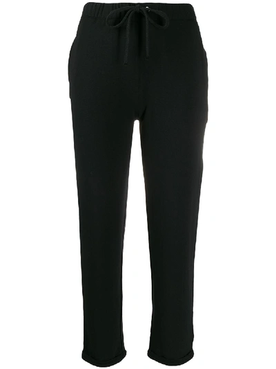 Shop Majestic Drawstring Trousers In Black
