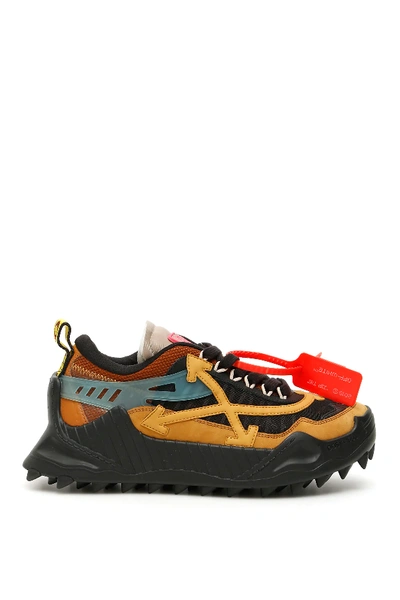 Shop Off-white Odsy-1000 Sneakers In Black,brown