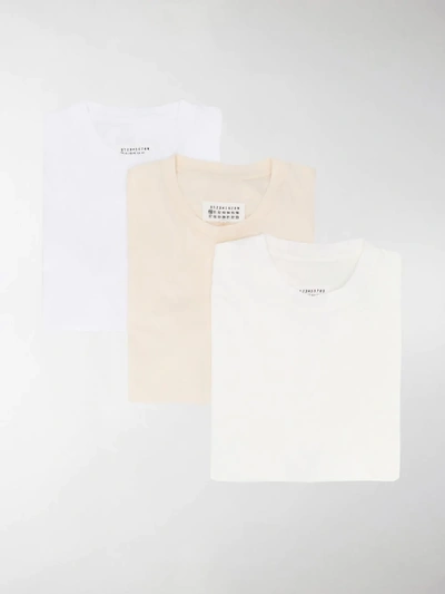 Shop Maison Margiela Classic Short-sleeve T-shirt In White