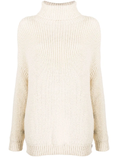 Shop Mara Hoffman White Wool Sweater