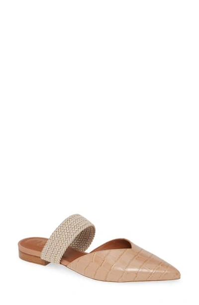 Shop Malone Souliers Maisie Band Mule In Nude