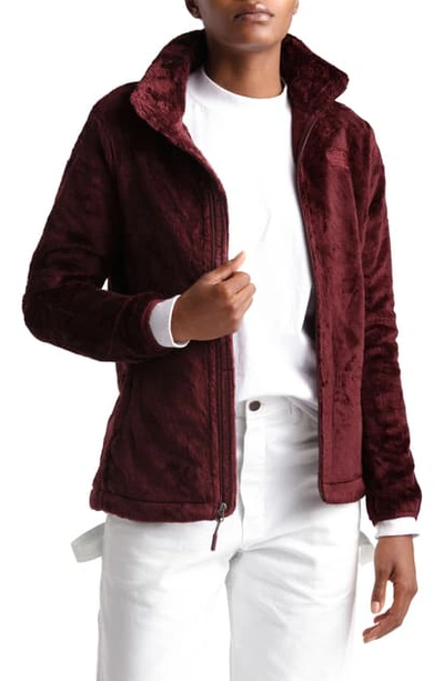 The North Face Osito Fleece Zip-front Jacket In Deep Garnet Red | ModeSens
