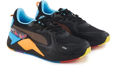 Shop Puma Rs-x Tetris Trainers In Black