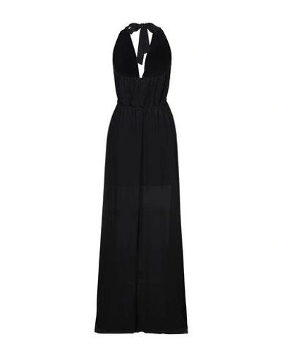 Semicouture Long Dresses In Black