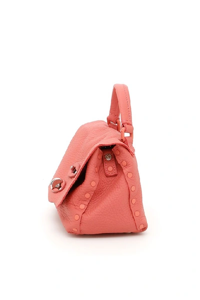Shop Zanellato Baby Postina Crossbody Bag In Pink