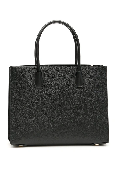 Shop Michael Michael Kors Mercer Tote Bag In Black