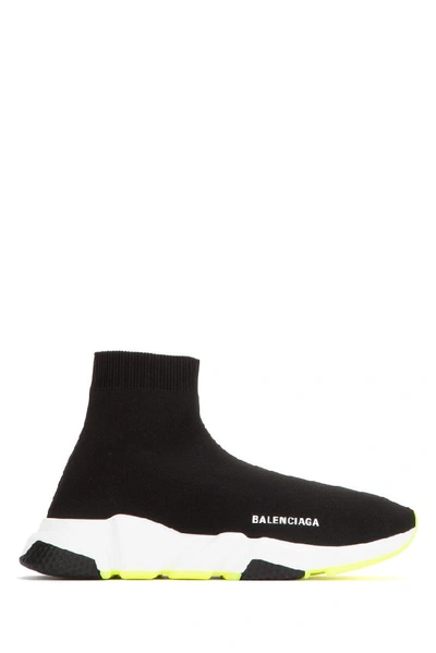 Shop Balenciaga Speed Sock Sneakers In Black