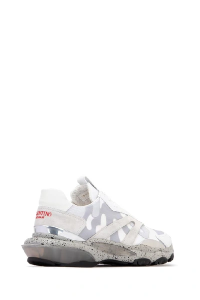 Shop Valentino Garavani Bounce Sneakers In White