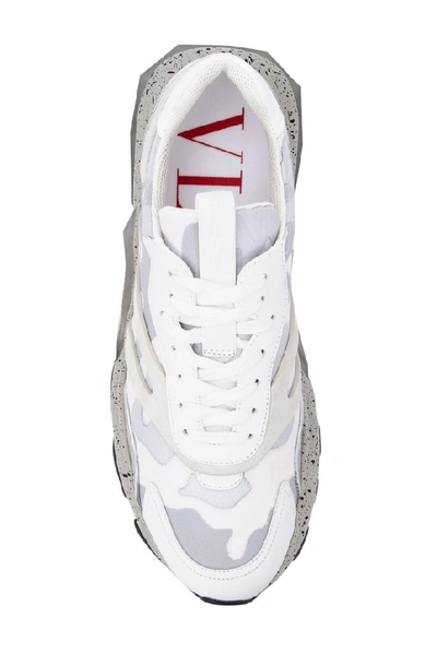 Shop Valentino Garavani Bounce Sneakers In White