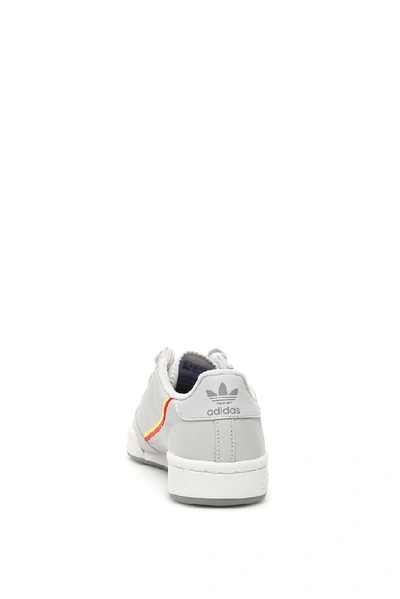 Shop Adidas Originals Adidas Continental 80 Sneakers In Grey
