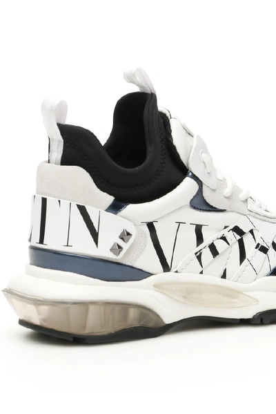 Shop Valentino Garavani Bounce Vltn Sneakers In Multi