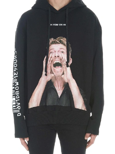 Shop Ih Nom Uh Nit Bowie Scream Printed Sweater In Black