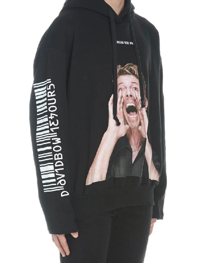 Shop Ih Nom Uh Nit Bowie Scream Printed Sweater In Black