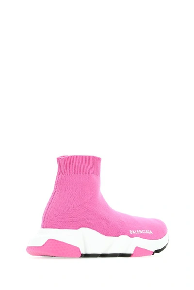 Shop Balenciaga Speed Sock Sneakers In Pink