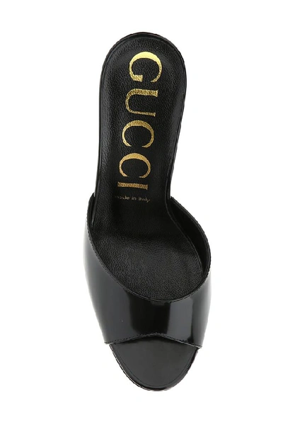 Shop Gucci Open In Black