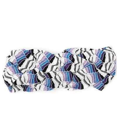 Shop Missoni Mare Colour Block Braided Headband In Multi
