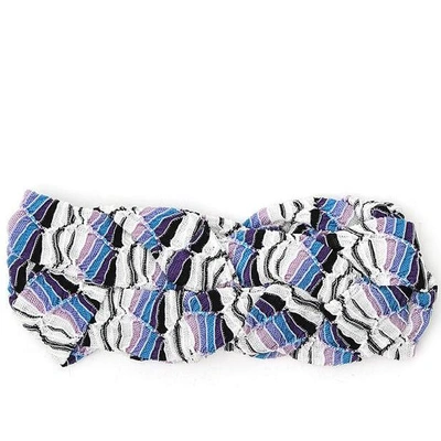 Shop Missoni Mare Colour Block Braided Headband In Multi