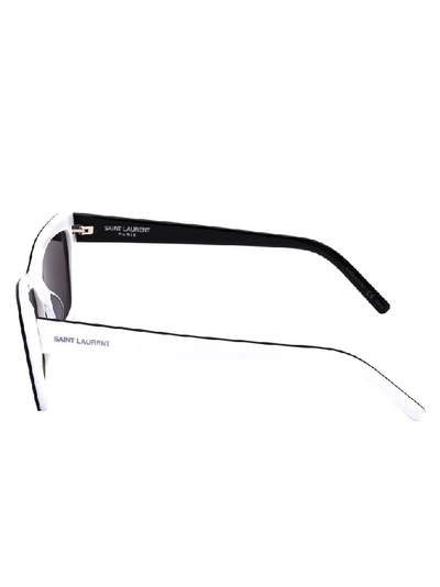 Shop Saint Laurent Eyewear Mica Sunglasses In Multi