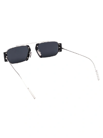 Shop Dior Eyewear Chroma Sunglasses In Black