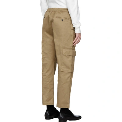 Shop Barena Venezia Barena Beige Frambol Cargo Pants In 240 Cammell