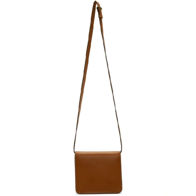 Shop Fendi Brown Small Karligraphy Bag In F196c Cogna