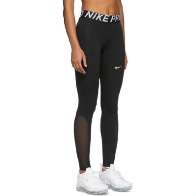 Shop Nike Black Pro Leggings In 010 Black