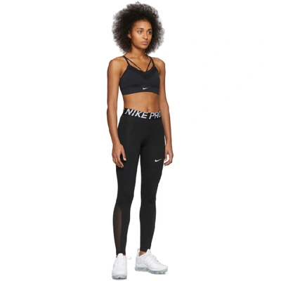 Shop Nike Black Pro Leggings In 010 Black