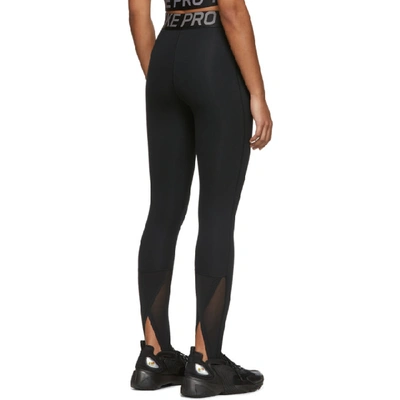 nike pro intertwist leggings black