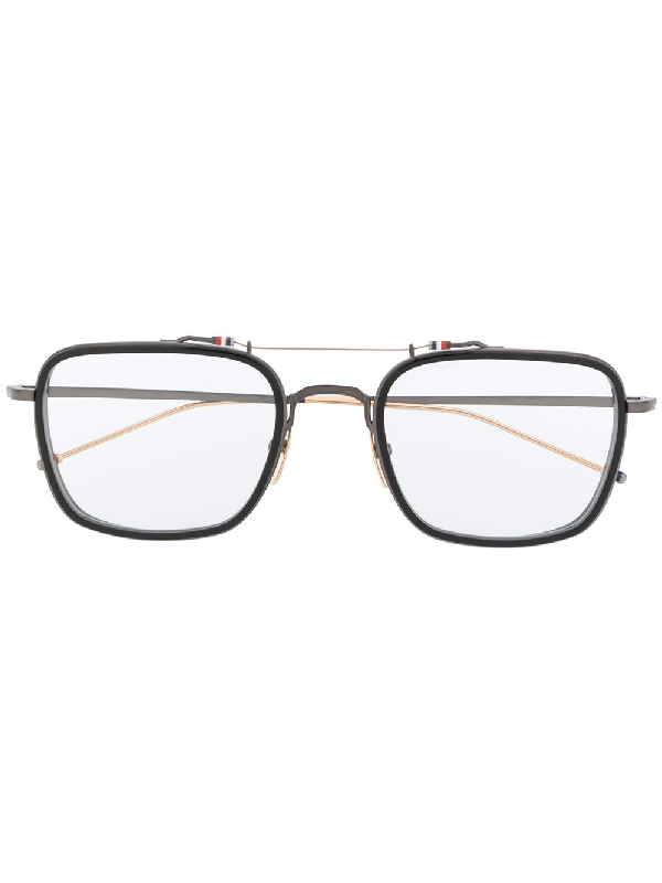 belirgin pirinç Ucuz 2017 thom browne eyeglasses tb 906 retro glasses frame  men women full frame prescription eyewear frames - guclumermer.net