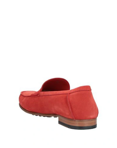 Tod's Loafers In Red