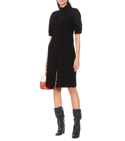 Shop Dorothee Schumacher Emotional Essence Jersey Dress In Black