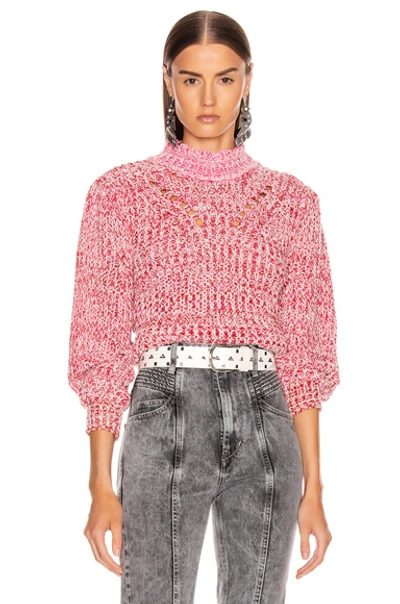 Shop Isabel Marant Étoile Loitya Sweater In Pink