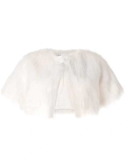 Shop Unreal Fur Faux Fur Shawl In White