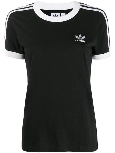 Shop Adidas Originals Originals 3 Stripes T-shirt In Black