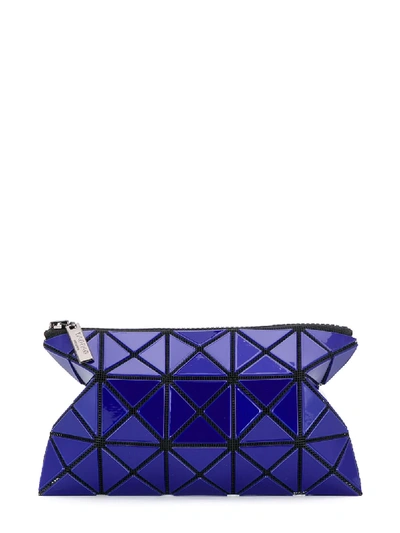 Shop Bao Bao Issey Miyake Geometric Zipped Wallet In Blue